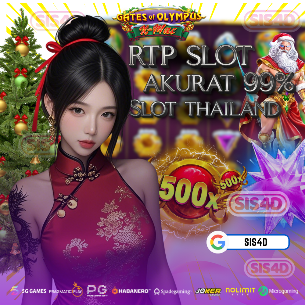 SIS4D 𖤝 Tempat Daftar Situs Rtp Slot Live Tertinggi & Link Slot Gacor Malam Ini